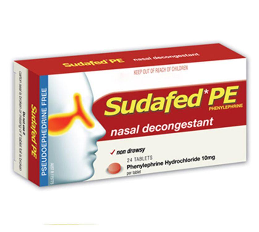 SUDAFED® PE Nasal Decongestant Sudafed® PE